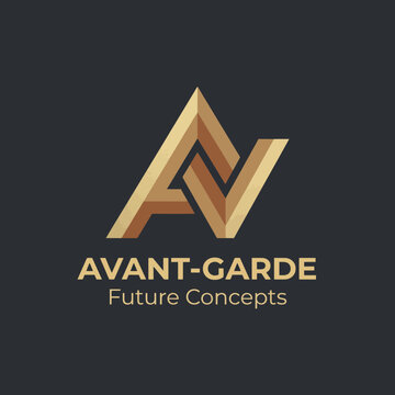 This elegant logo showcases a sleek, geometric design that signifies innovation and forward-thinking, perfect for businesses eager to stand out in a contemporary market.