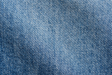 Washed denim fabric texture background