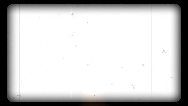 Light leaks Old Real hard 8 mm movie film scratches frame