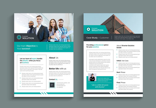 Case Study Flyer Template