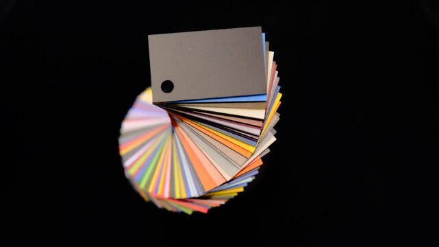 Colorful spiral shape with gradient colors made of Cast Acrylic Sheet - Plexiglas creating vibrant abstract DNA pattern and mesmerizing abstract on dark background