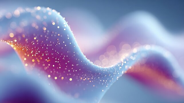 Modern synthetic plastic structure background with smooth shapes and glossy material flow..