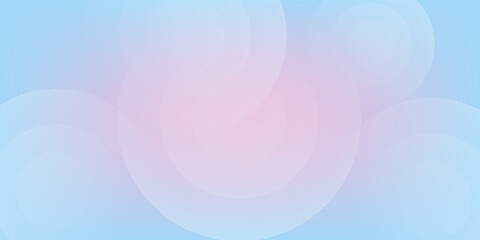 Fototapeta premium abstract background .blue and pink gradation. circle effect style. modern minimalist.eps 10