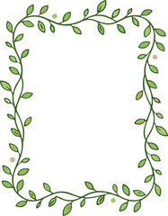 Earth Day themed frame