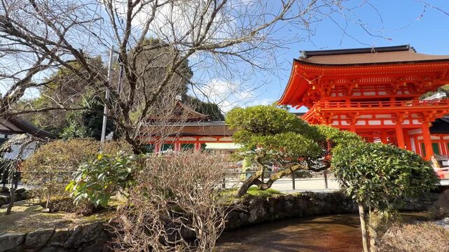 世界遺産 上賀茂神社（賀茂別雷神社）の歴史的景観