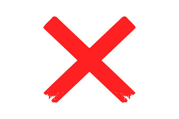 Obraz premium バツマーク 透過 png 