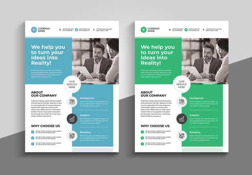 Corporate Business Flyer Template