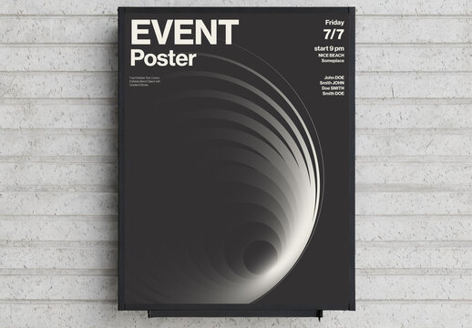 Event-Party-Poster-Template-Abstract-Geometric-Black-White-Shape
