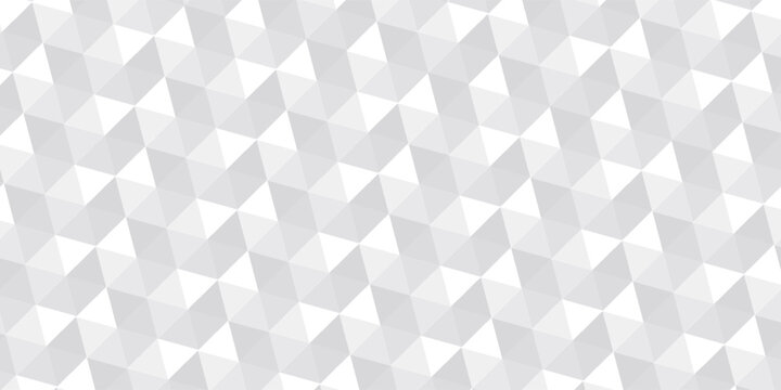 Abstract white background with silver effect. Light gray colour texture. Grey blue modern pattern. Gradient textur. Triangle patern. Triangular backdrop. Design bg business print