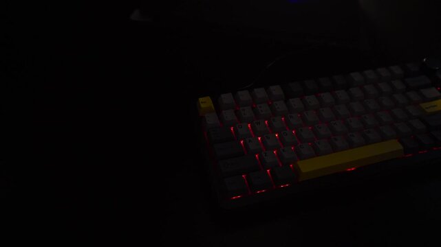 new computer keyboard with button backlight switching function with volume control