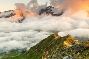 Scenic Summer Landscape in the Austrian Mountains