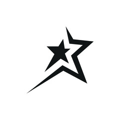 Obraz premium Y2K Star Shape