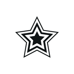 Obraz premium Y2K Star Shape