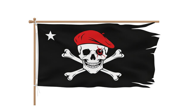Bandiera Nautica Jolly Roger Con Teschi E Occhielli, Dimensioni 12x18 Pollici, In Poliestere, Per Barche O Decorazione
