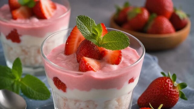 S&uuml;&szlig;es mit Erdbeeren