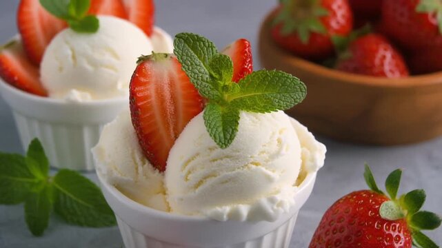 S&uuml;&szlig;es mit Erdbeeren