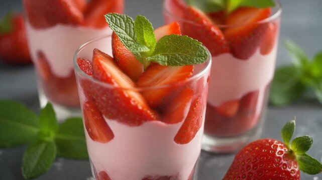 S&uuml;&szlig;es mit Erdbeeren