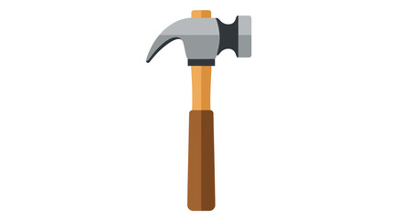 Claw Hammer with Wooden Handle.