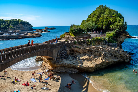 Le Rocher du Basta &agrave; Biarritz