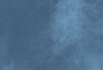 Fototapeta premium Blue woven fabric texture background with subtle gradient and linen feel