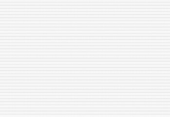 Obraz premium Blank narrow-ruled notebook paper texture with horizontal guidelines