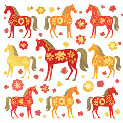 Obraz premium set of animals