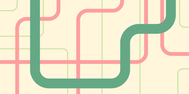 Abstract network of interconnected lines forming a complex and dynamic pattern symbolizing connectivity and flow.