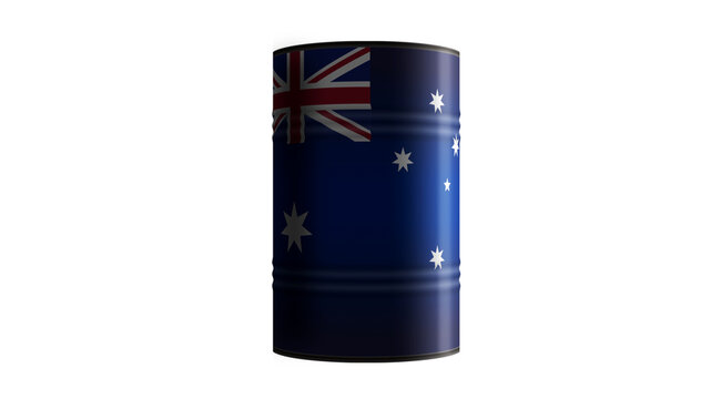 Australia oil crude petroleum fuel barrels transparent