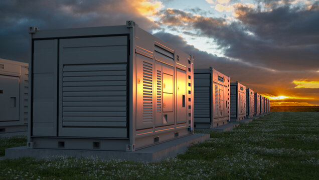 Battery Energy Storage System integrated into the natural environment
