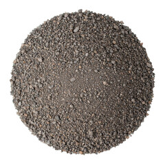 Pile of Gravel and Fine Dirt Material