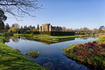 Fototapeta premium Hever Castle in Kent at Springtime