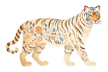 Fototapeta premium Bengal tiger leopard animal mammal.