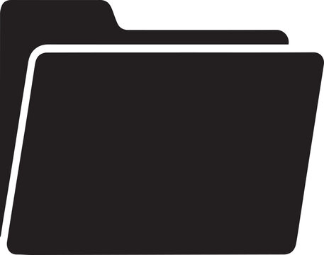 File Folder Minimalist Silhouettes