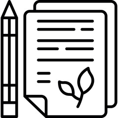 Fototapeta premium Planning Icon