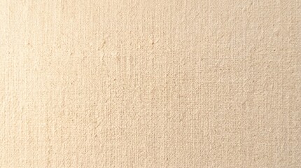 Fototapeta premium Soft beige textured fabric background with natural fibers