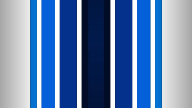 white background design with blue lines lined up perpendicularly and has a shadow effect in the corners