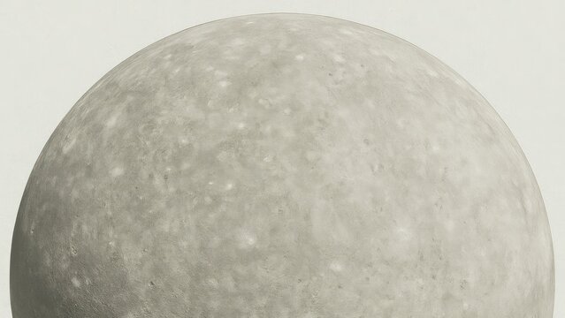 Abstract gray spherical surface texture.