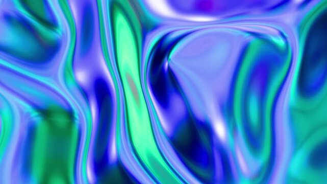 iridescent metallic glossy background loop animated
