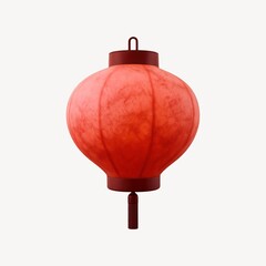 Obraz premium Traditional red lantern illustration.