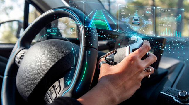 Confident driver monitoring autonomous vehicle data dashboard