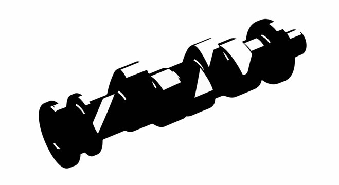 Mechanical camshaft component for engine synchronization and valve control