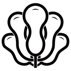 家紋です。中陰五つ成瓢といいます。