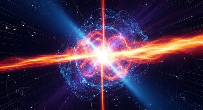 Energetic Particle Collision in Cosmic Space