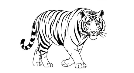 Fototapeta premium zebra vector illustration