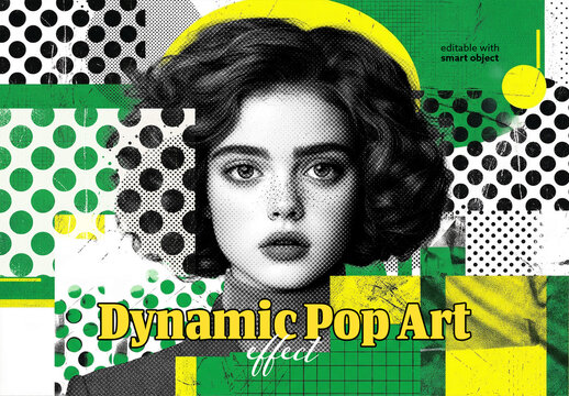 Dynamic Pop Art Photo Effect