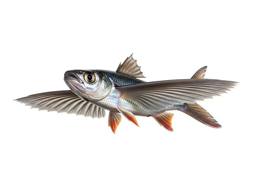 Fresh Whole Fish with Open Fins and Clear Eye