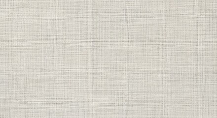 Fototapeta premium Subtle woven texture backdrop neutral beige linen fabric surface with fine interlaced threads for crafting and design purposes