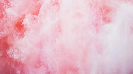 Fototapeta premium Soft Pink Cloudy Smoke Swirls Across a Dreamy Vapor Background