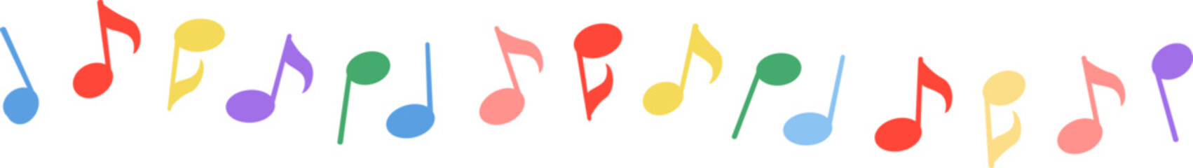 음표 데코 라인 © Minji