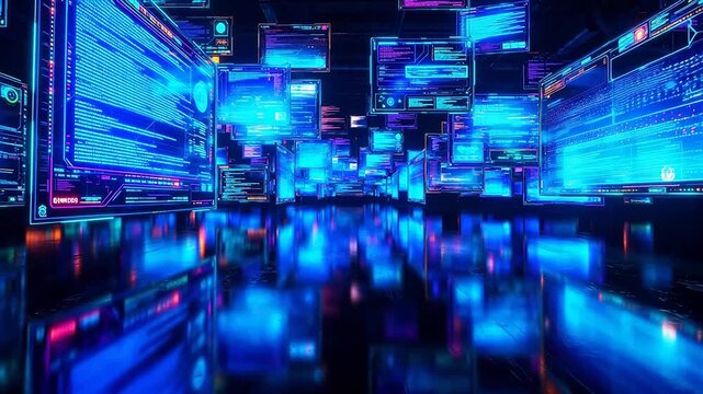 Futuristic digital data environment